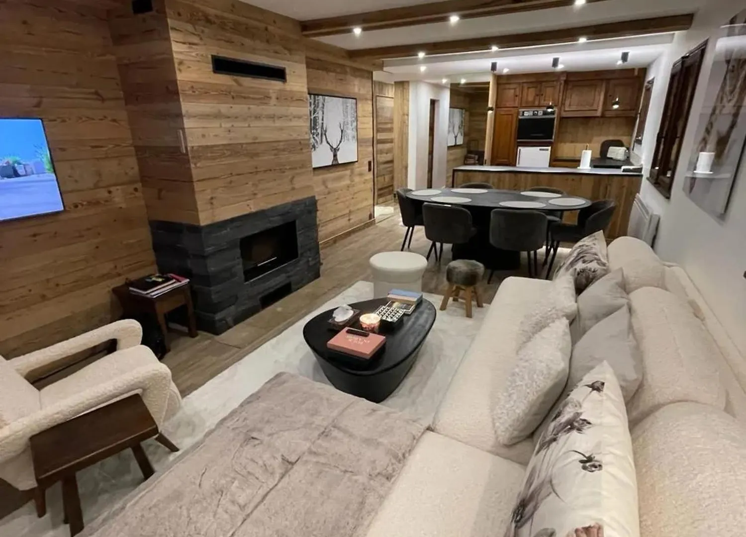 Appartement Chaleureux A Megeve 80 M² Avec Jardin Et Cheminee